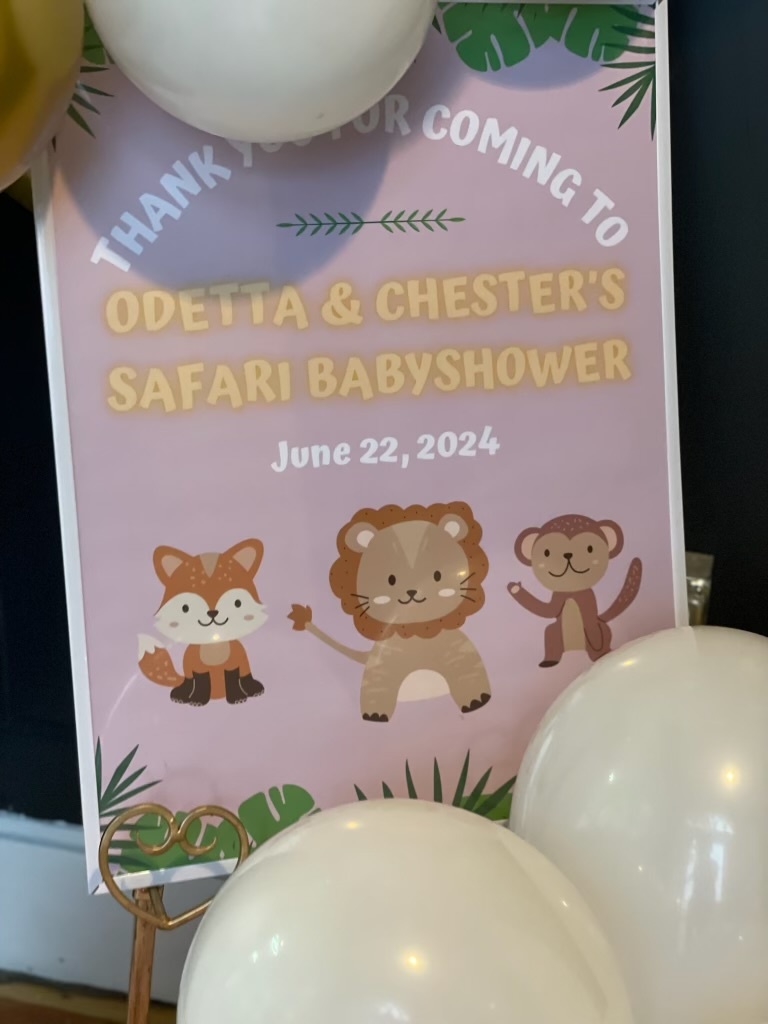Animal Themed Baby Shower