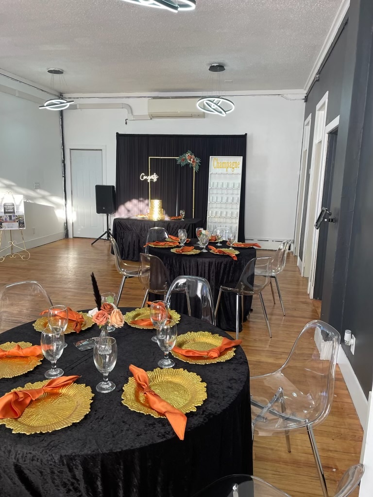 Birthday Party Black & Gold Celebration