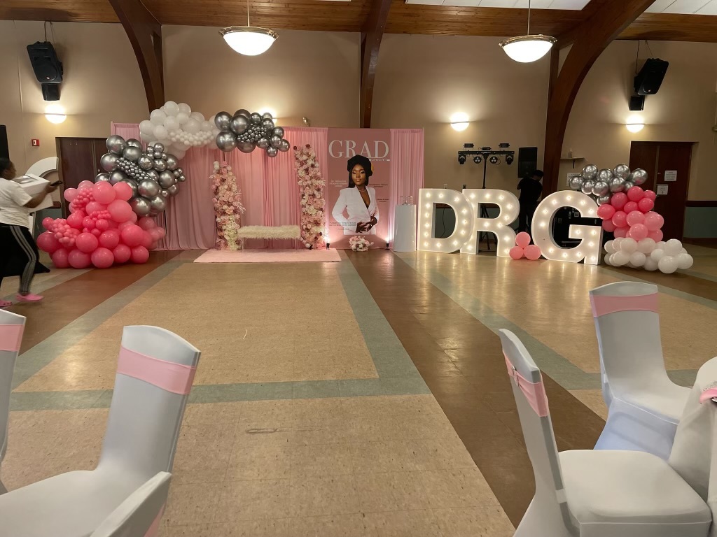 Graduation Celebration - Black & Pink