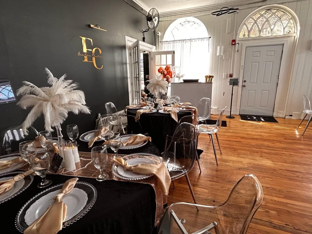 Happy Birthday Black & Gold Elegance