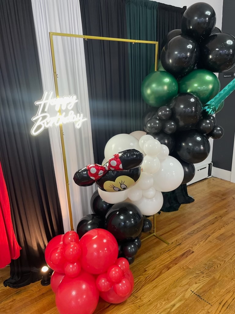 Minnie Mouse Birthday Themed Party