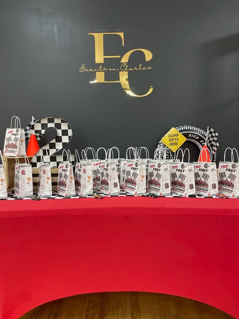 Race Car Theme Kids Birthday Party